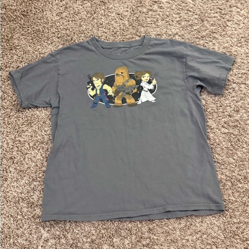 ADD ON $7 Star Wars Kids Graphic Tee - Gray
